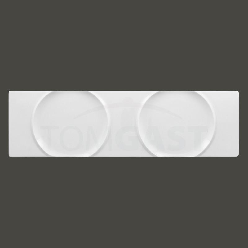 RAK Porcelain RAK Talíř pro bambusový okraj a zvon 41 × 12 cm | RAK-MORP41