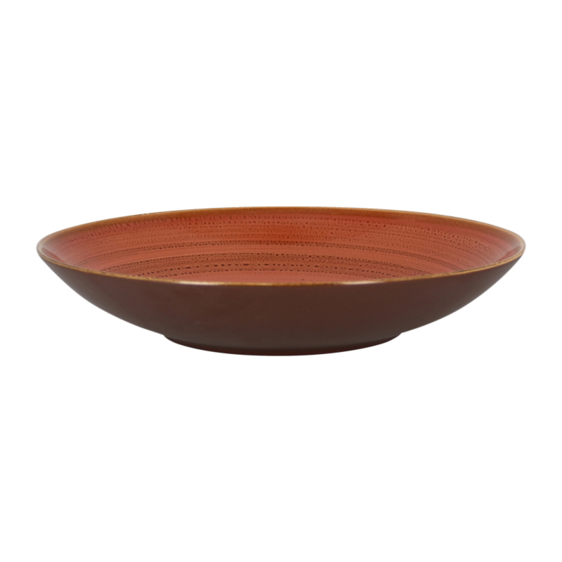 RAK Porcelain RAK Twirl talíř hluboký 30 cm – coral | RAK-TWBUBC30CO