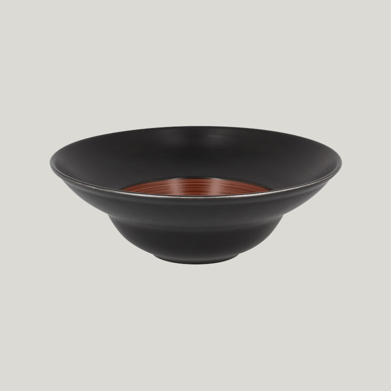 RAK Porcelain RAK Trinidad talíř hluboký extra pr. 26 cm, hnědý | RAK-TRCLXD26BW