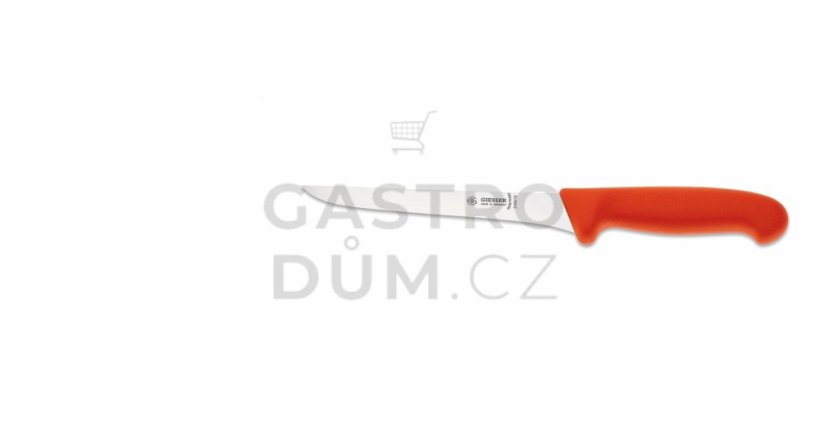 GIESSER nůž vykosťovací 18 cm - červený