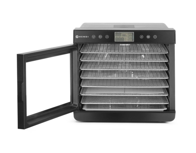 Sušička potravin, HENDI, Kitchen Line, 7 táců, 230V/500W, 347x505x(H)320mm