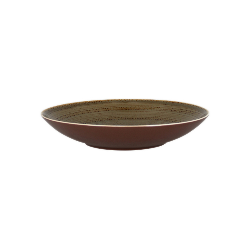 RAK Porcelain RAK Twirl talíř hluboký 23 cm – alga | RAK-TWBUBC23AL