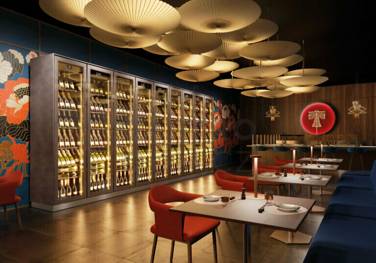 Enofrigo vinotéka WINE INFINITY MAX VT (700x700x2650mm)