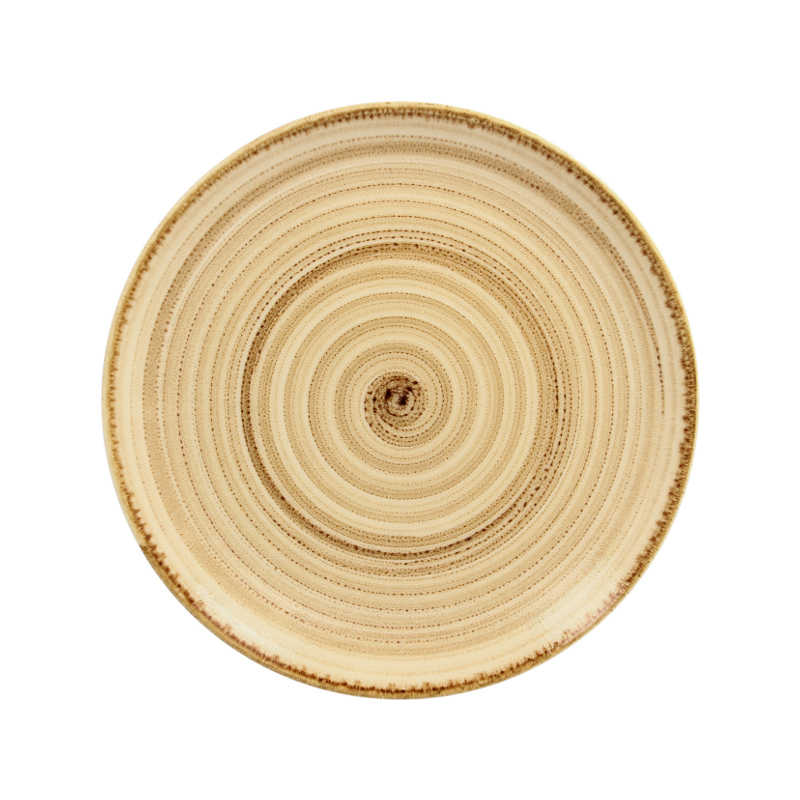 RAK Porcelain RAK Twirl talíř mělký 27 cm – beach | RAK-TWNNPR27BE