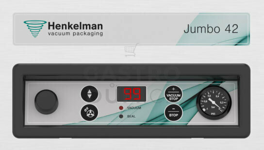 Vakuová balička Henkelman Jumbo 42 - vypouklé víko
