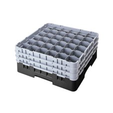 Cambro Koš Camrack 36 pozic, výška sklenice 25,8 cm - Černá