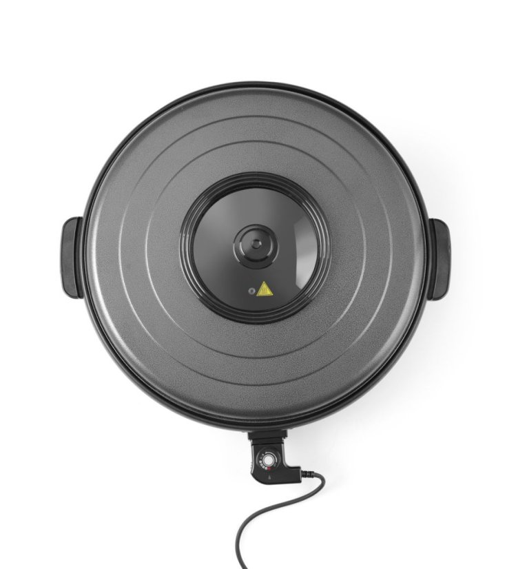 Párty pánev, HENDI, vnitřní pánev 550x(H)60 mm, 230V/1600W, ⌀620x(H)170mm