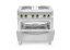 Elektrický vařič Kitchen Line – 4 plotýnky s konvektomatem GN 1/1 , HENDI, Kitchen Line, GN 1/1, 400V/13400W, 800x700x(H)900mm