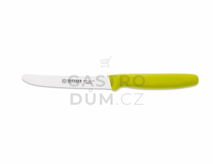 GIESSER nůž zubatý G 8365 - 110 mm limetková