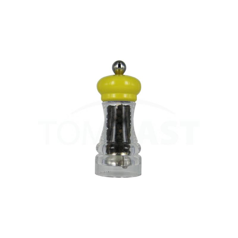 de Buyer HIP HOP mlýnek na pepř 11 cm, transparentní žlutý | D-P286-118336 de Buyer HIP HOP mlýnek na pepř 11 cm, transparentní žlutý | D-P286-118336