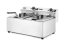 Ruční fritéza, 2 × 8 l, HENDI, Profi Line, 16L, 230V/7000W, 605x460x(H)369mm