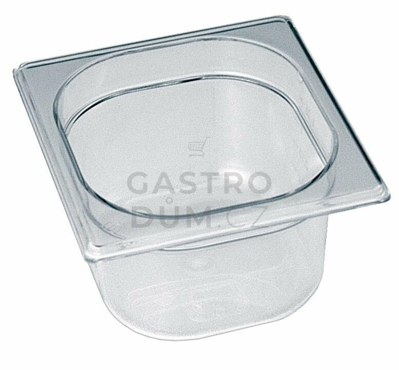Gastronorm GN 1/6 (h=150 mm) polykarbonátová