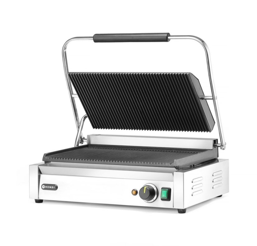 Kontaktní gril Panini XL, HENDI, 230V/2700W, 548x464x(H)216mm