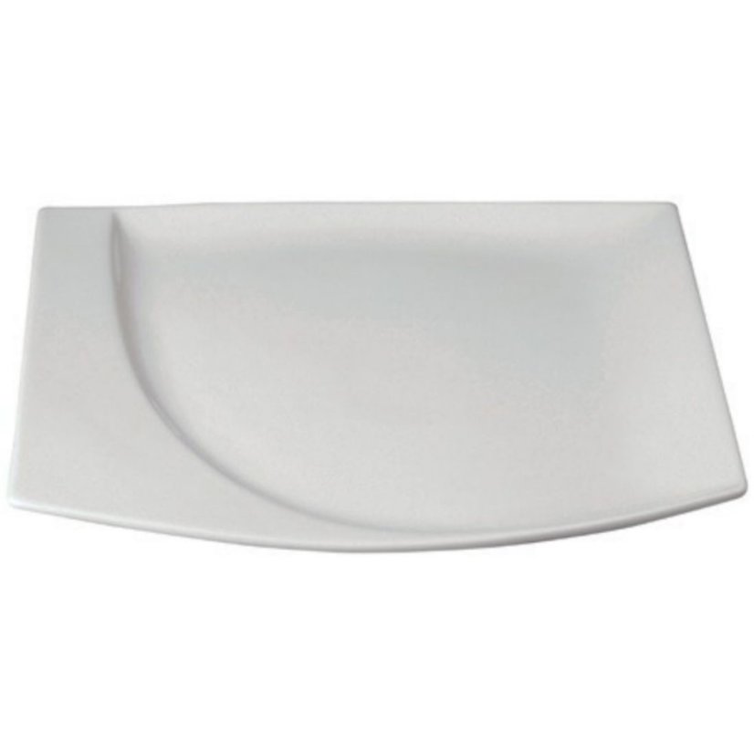 RAK Porcelain RAK Mazza talíř mělký čtvercový 20 × 18 cm | RAK-MZSP20