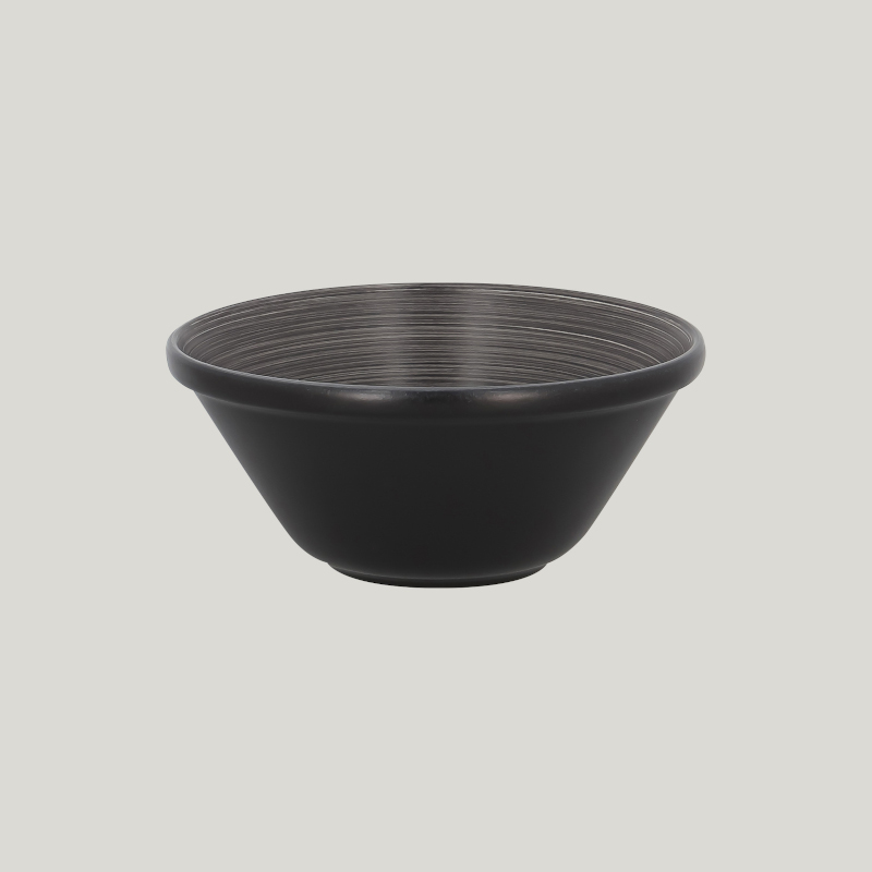 RAK Porcelain RAK Trinidad miska na salát stohovatelná pr. 16 cm, šedá | RAK-TRBASB16BG