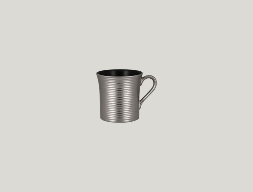 RAK Porcelain RAK Antic šálek 20 cl, stříbrný | RAK-MAEVCU20SB