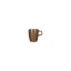 RAK Porcelain RAK Šálek na espresso 9 cl – rust | RAK-EACU09RT