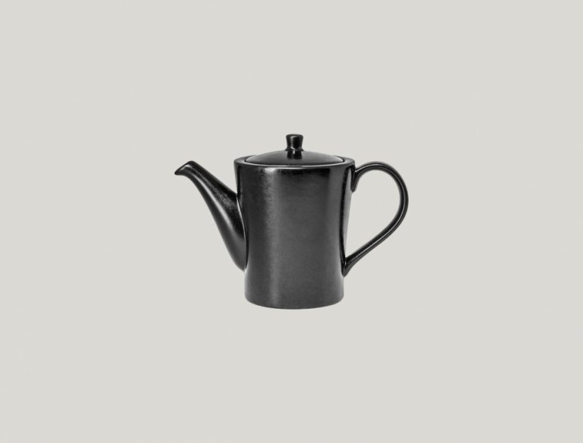 RAK Porcelain RAK Konvička na kávu s pokličkou 35 cl – černá | RAK-EDCP35