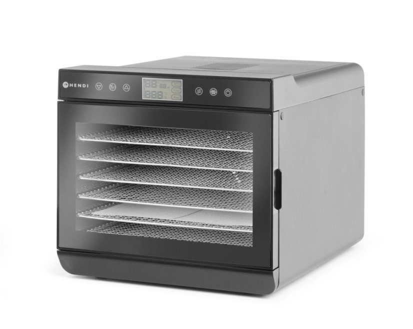 Sušička potravin, HENDI, Kitchen Line, 7 táců, 230V/500W, 347x505x(H)320mm