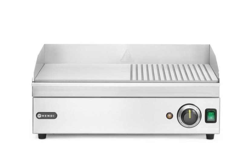 Mřížka s polovičním žebrováním, HENDI, Kitchen Line, 230V/2400W, 527x404x(H)233mm
