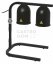 OEM infra lampa stolní - hliník černá