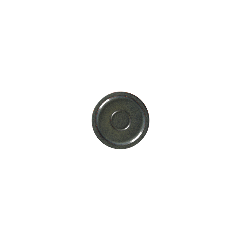 RAK Porcelain RAK Podšálek 12,5 cm – černý | RAK-EASA13CA