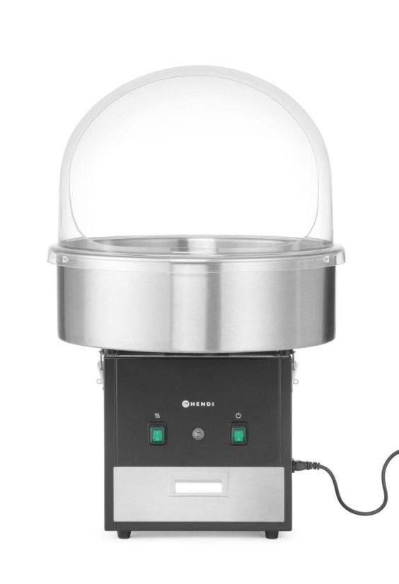 Stroj na výrobu cukrové vaty , HENDI, Černá, 230V/1130W, 520x520x(H)503mm