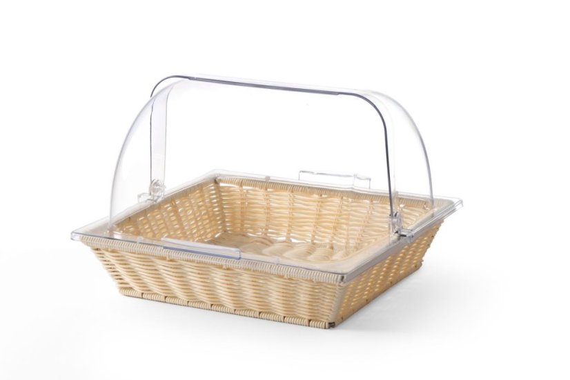 Košík s "roll-top" poklopem, HENDI, košík & poklop, GN 2/3, 365x335x(H)245mm
