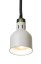 Výškově nastavitelná ohřívací lampa válcová, HENDI, Bílá, 230V/375W, ⌀175x(H)250mm