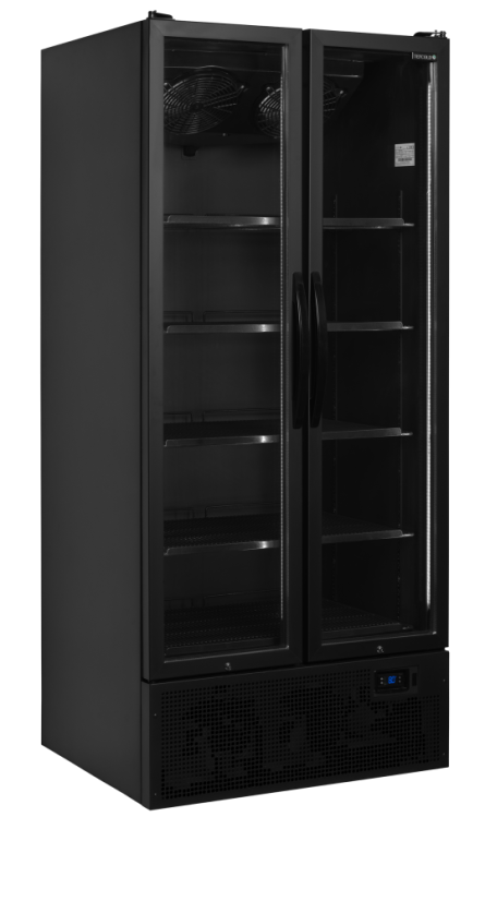 Prosklená chladicí skříň TEFCOLD FS890H BLACK