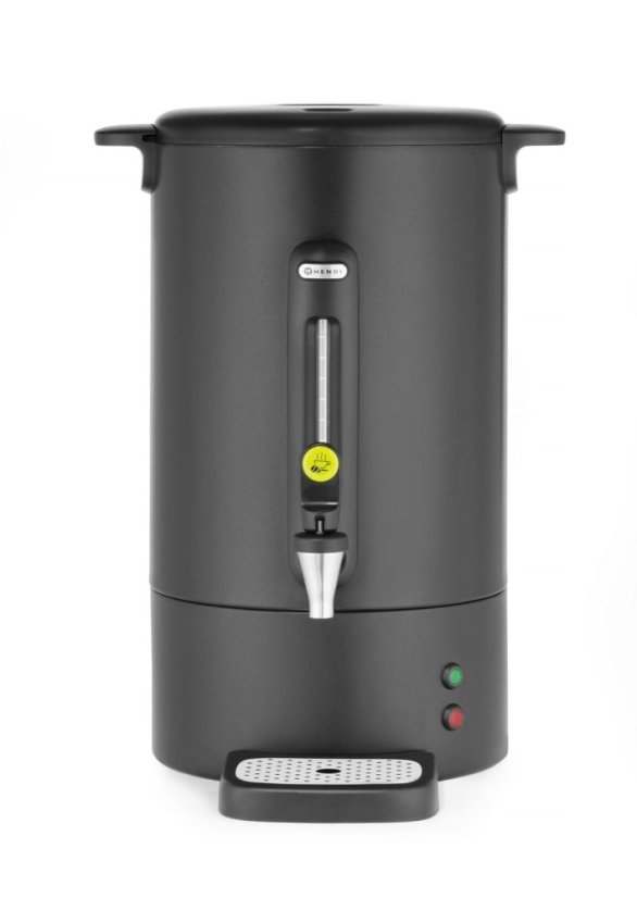 Percolator UNIQ, HENDI, designed by Robert Bronwasser, 14L, Černá, 230V/1750W, 357x380x(H)502mm