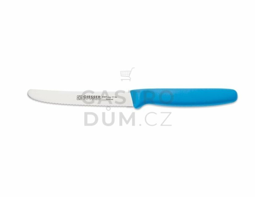 GIESSER nůž zubatý G 8365 - 110 mm světle modrá