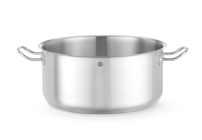 Nízká nádoba na dušení - bez víka, HENDI, Kitchen Line, 11,9L, ⌀320x(H)150mm