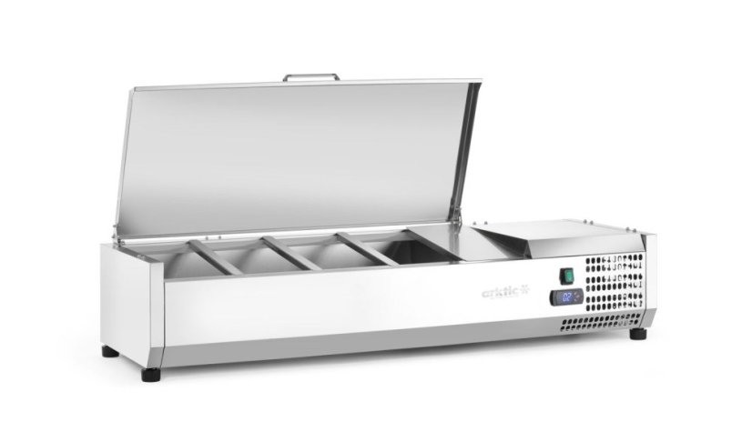 Chladicí zásobník GN 1/3, Arktic, 4x GN1/3, GN 1/3, 24L, 230V/180W, 420x1205x(H)630mm