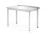 Nástěnný stůl – šroubovaný, hloubka 700 mm, HENDI, Profi Line, 1200x700x(H)850mm