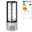 Chladicí vitrína, kulatá, Arktic, 360L, 220-240V/460W, ⌀680x(H)1755mm