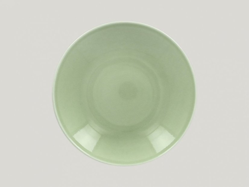 RAK Porcelain RAK Vintage talíř hluboký 30 cm – zelená | RAK-VNBUBC30GR