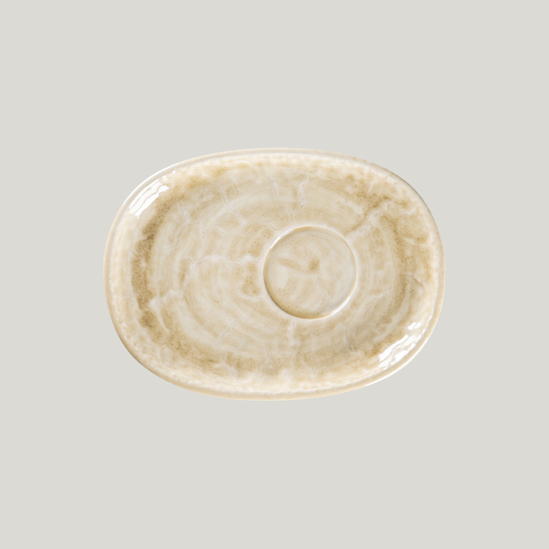 RAK Porcelain Krush podšálek ovalný pro KSCU40, KSCU25, béžový