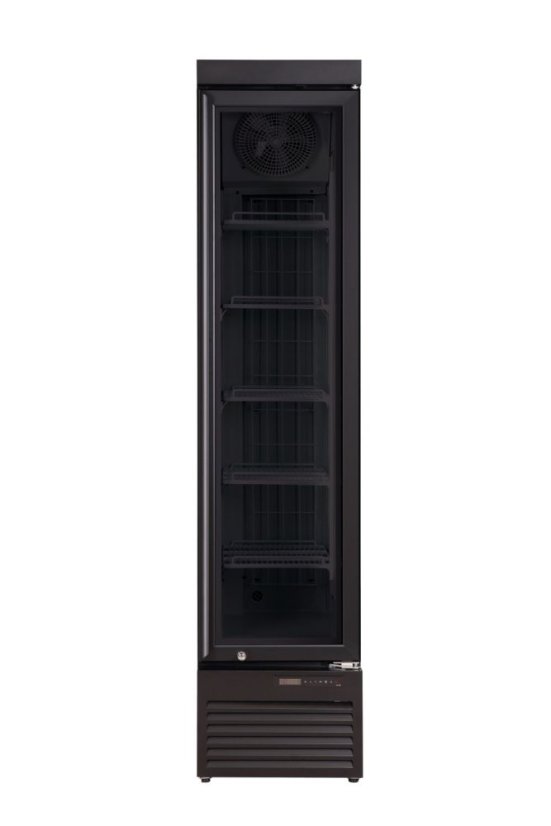 Mrazicí vitrína SLIM, Arktic, 117L, Černá, 230V/350W, 420x600x(H)1880mm Mrazicí vitrína SLIM, Arktic, 117L, Černá, 230V/350W, 420x600x(H)1880mm