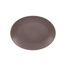 RAK Porcelain RAK Talíř oválný 36 × 27 cm, hnědá | RAK-NFNNOP36CB