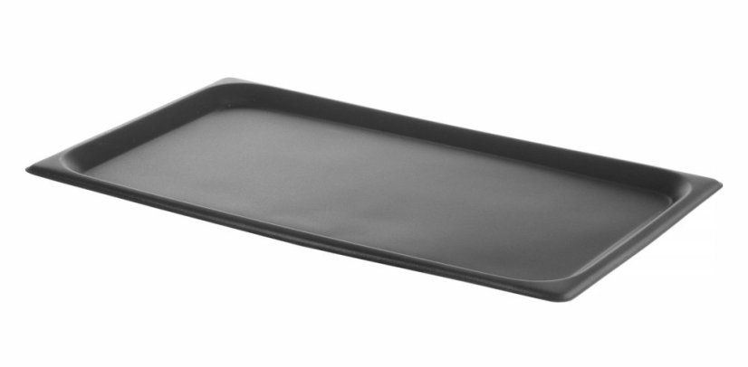 Pečicí plech s nepřilnavým povrchem CONVECTOMAT ROAST, HENDI, GN 1/1, Černá, 530x325x(H)17mm
