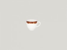 RAK Porcelain RAK Woodart šálek na kávu 23 cl – světle hnědá | RAK-WDCLCU23TB