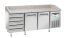 Pizza cooling counter, Arktic, 362L, Stříbrná, 230V/210W, 2025x800x(H)1040mm