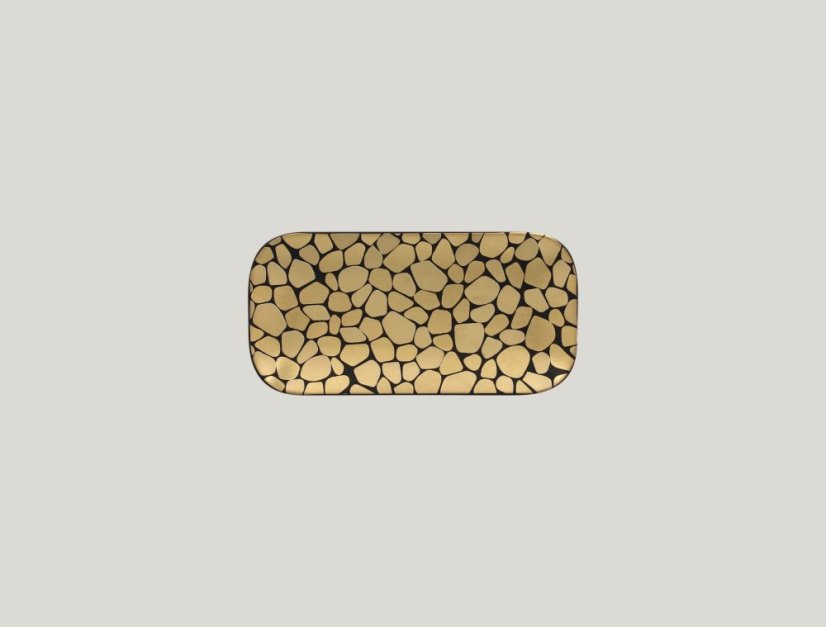 RAK Porcelain RAK Pebbles talíř obdélný 22 × 11 cm | RAK-PBAURPM22