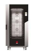 Millennial Konvektomat s dotykovou obrazovkou, s automatickým mycím systémem, 16 × 600 × 400 mm - elektronicky řízený, elektrický, Tecnoeka, 400V/31000W, 930x1035x(H)1900mm