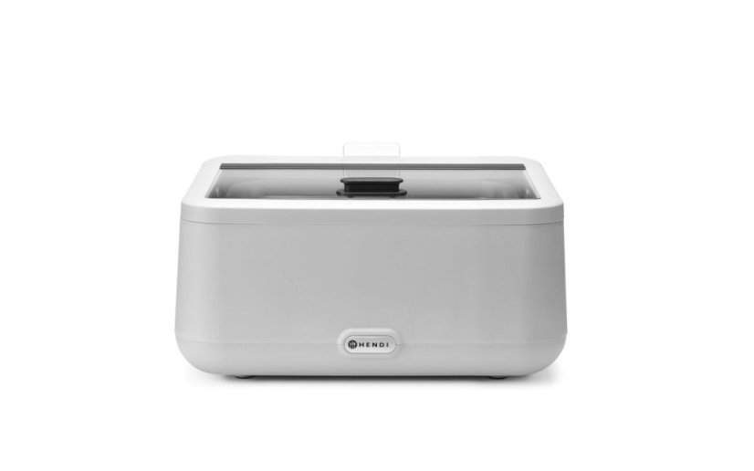 Chafing dish UNIQ, HENDI, designed by Robert Bronwasser, GN 2/3, Bílá, 230V/500W, 433x403x(H)248mm
