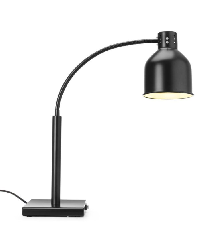 Pružná tepelná lampa , HENDI, Černá, 230V/250W, 268x200x(H)660mm