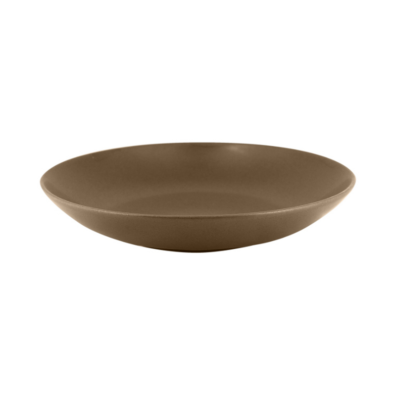 RAK Porcelain RAK Genesis talíř hluboký 125 cl, hnědá | RAK-GNNNDP28CR