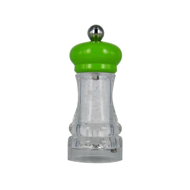 de Buyer HIP HOP mlýnek na sůl 11 cm, transparentní zelený | D-S386-118335 de Buyer HIP HOP mlýnek na sůl 11 cm, transparentní zelený | D-S386-118335