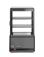 Chlazená skříň displeje, 58 l, Arktic, černá, 230V/170W, 406x452x(H)830mm